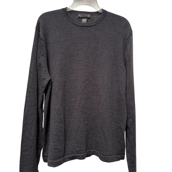 Banana Republic Other - Banana Republic Gray Heathered Crewneck Sweater